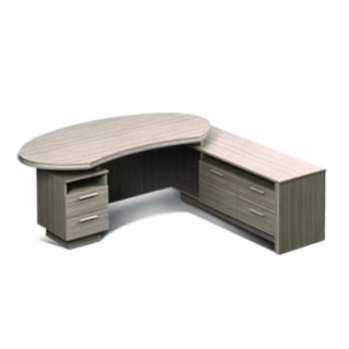 Стол руководителя с тумбами ( правый) I1.41.20